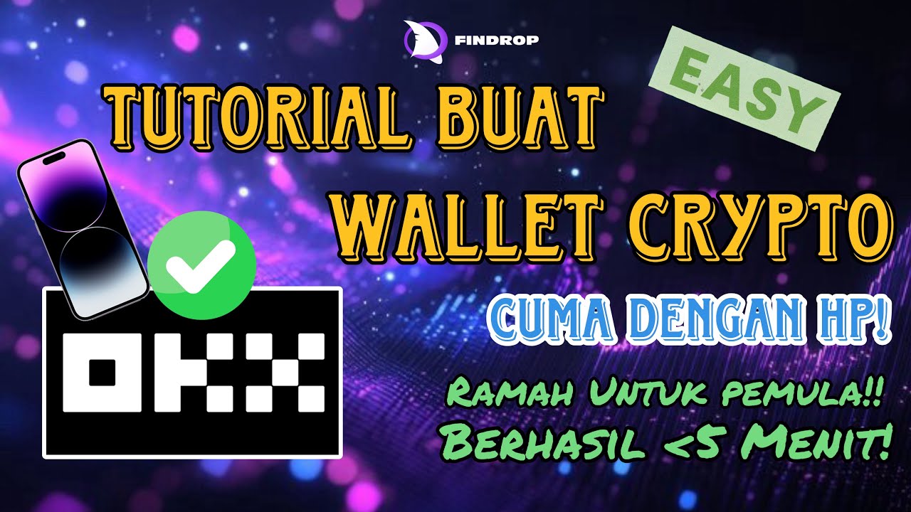 TUTORIAL MUDAH BUAT WALLET EVM! AIRDROP-AN JADI LEBIH SIMPLE DENGAN OKX&nbsp;WEB3&nbsp;WALLET!