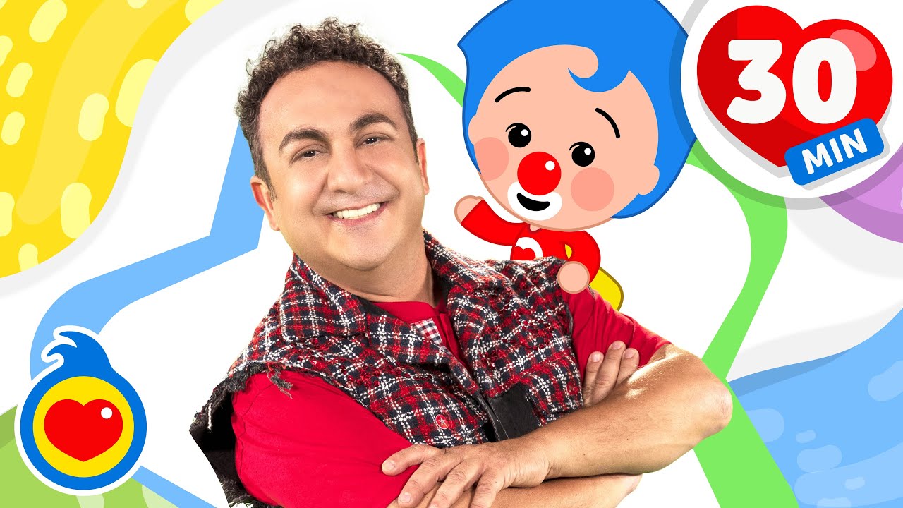 Me Muevo Para Aqu&iacute; 🎵✨ Y M&aacute;s Canciones Infantiles Para Bailar y Cantar (30 Min) | Plim Plim