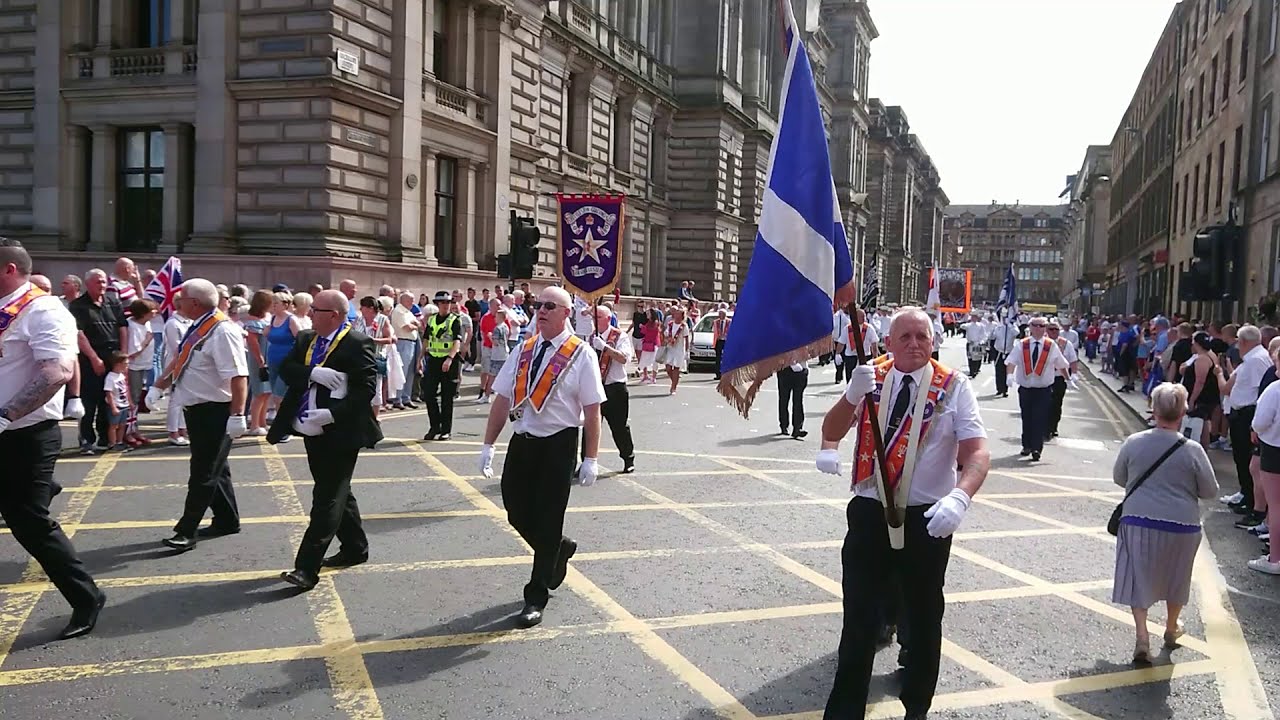 Orange walk Glasgow - 2018 - pt 1