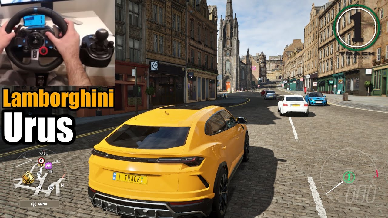 Lamborghini Urus SUV - Forza Horizon 4 | Logitech G29 Racing Wheel Gameplay