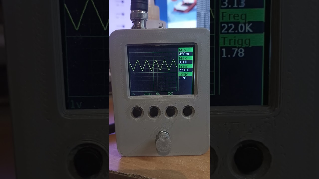 Preview of lnDSO DSO150 firmware
