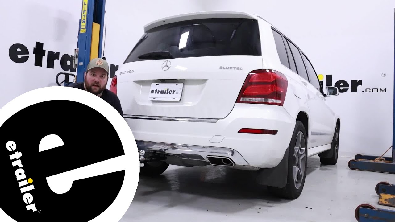 Stealth Hitches Hidden Rack Receiver Towing Kit Installation - 2015 Mercedes-Benz GLK-Class