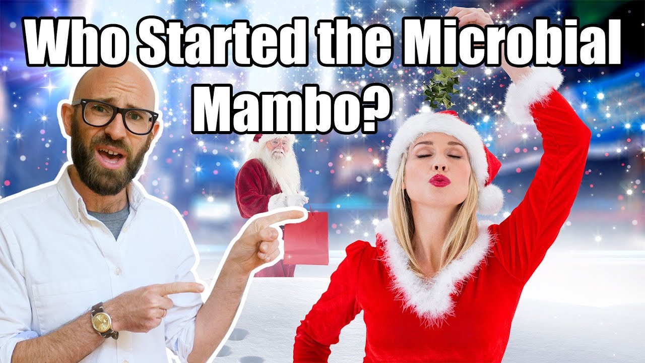 Why Do Humans Do the Microbial Tongue Tango (aka Kiss)? (And Why Do We Kiss Under Mistletoe?)
