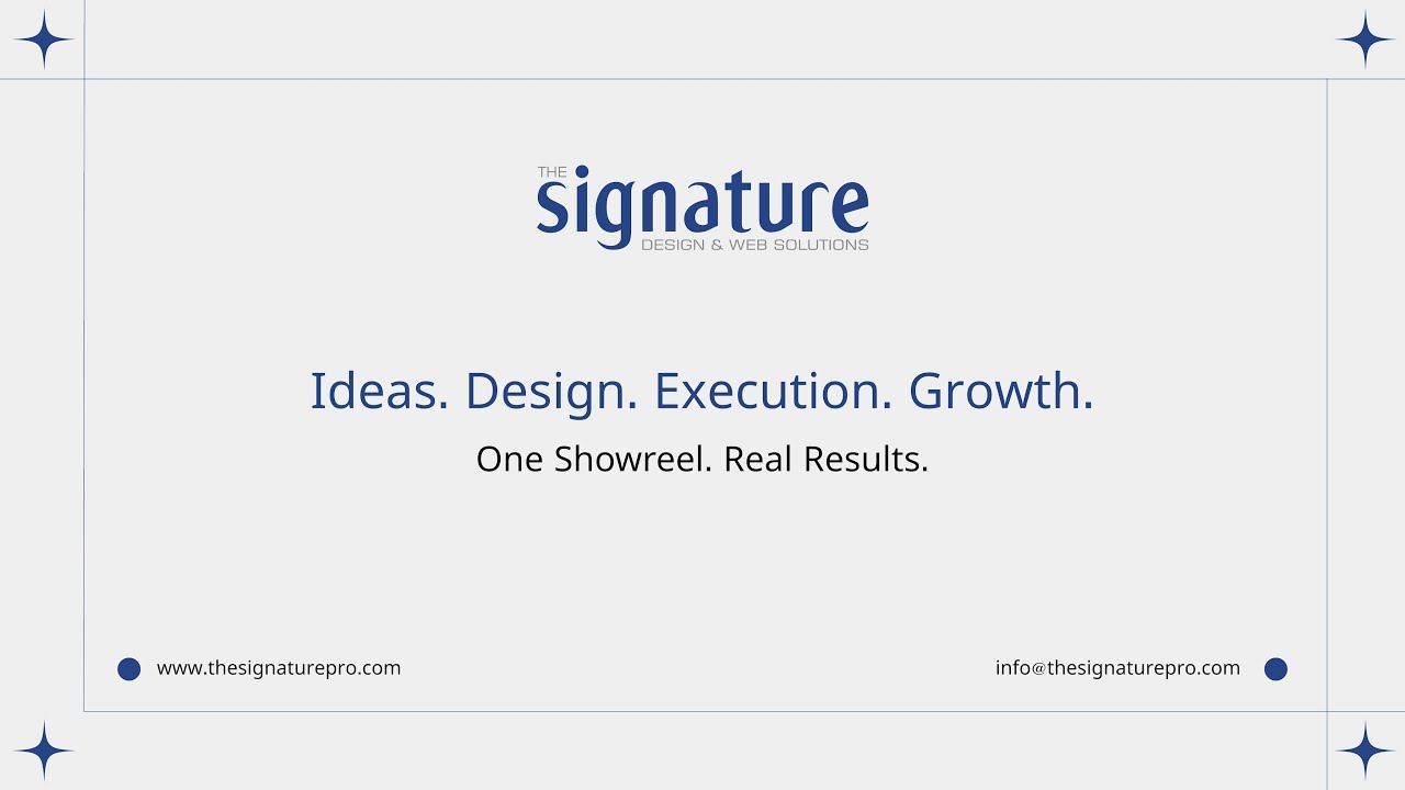 Signature Show Reel