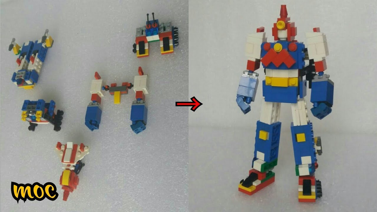 LEGO MOC - Voltes V / V型電磁俠