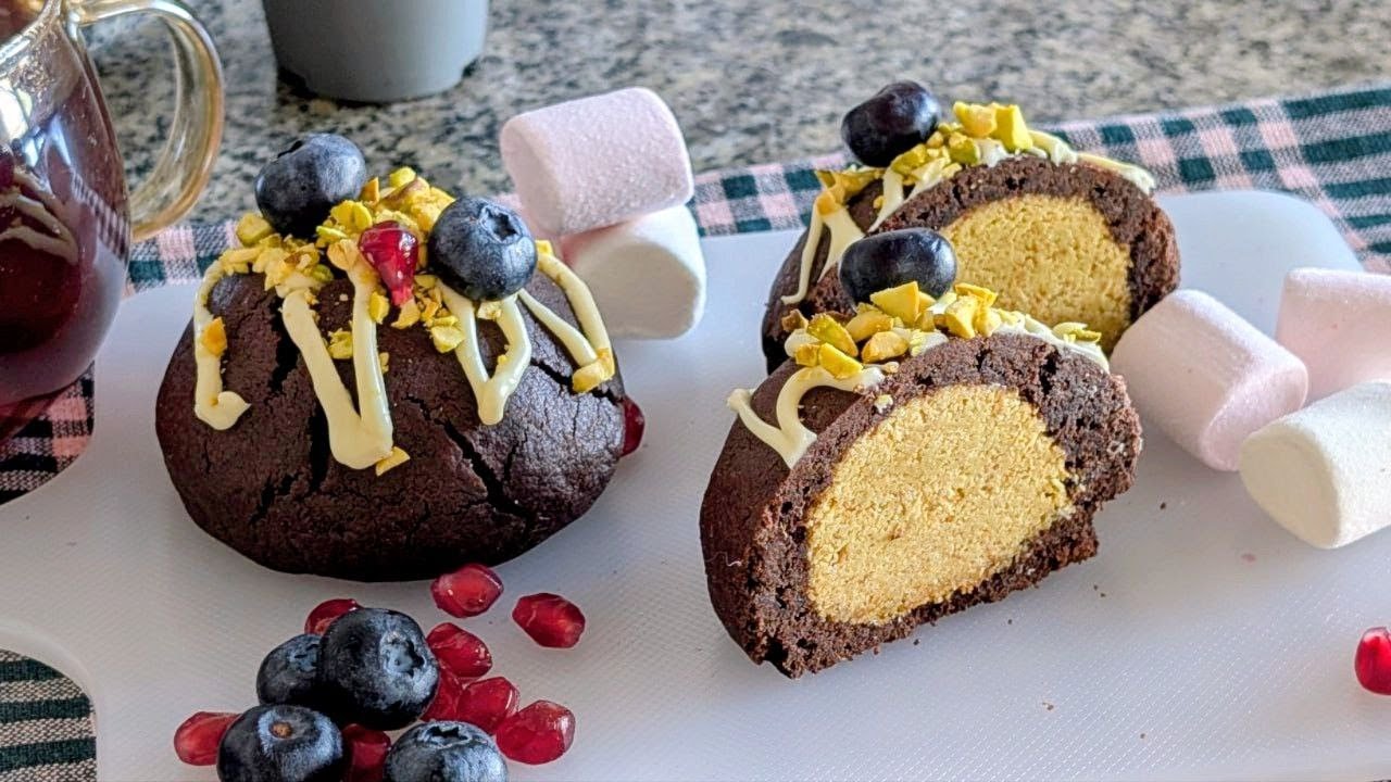 Dubai-Style Crumbl Cookies (Pistachio Filling!)#pistachiocookies #crumblcookies #dessertrecipe