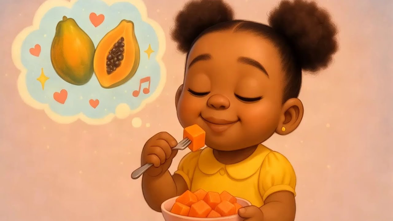 Pawpaw Fruit Song for Kids | Fun Healthy Eating Sing-Along & Nursery Rhyme