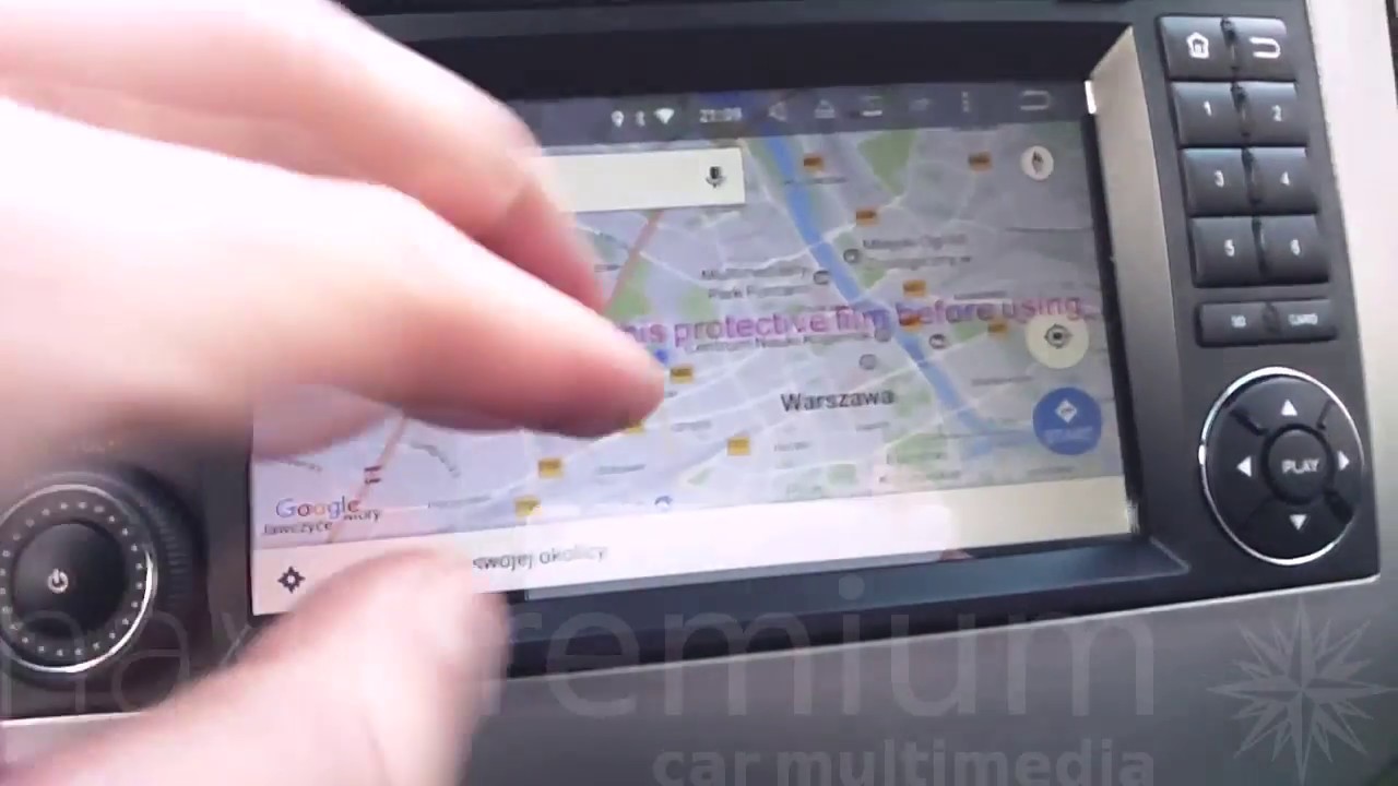 RADIO NAWIGACJA GPS MERCEDES SPRINTER, VITO VIANO ANDROID 6.0.1 NaviPremium GPS DVD