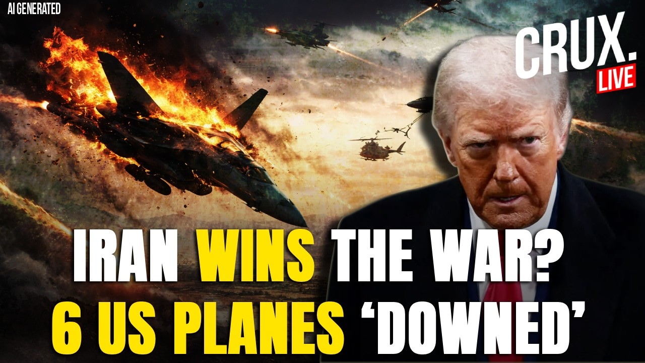 BREAKING LIVE | Iran &lsquo;Downs&rsquo; Six US Warplanes In 24 Hours, Hunts For Missing Pilot | Trump
