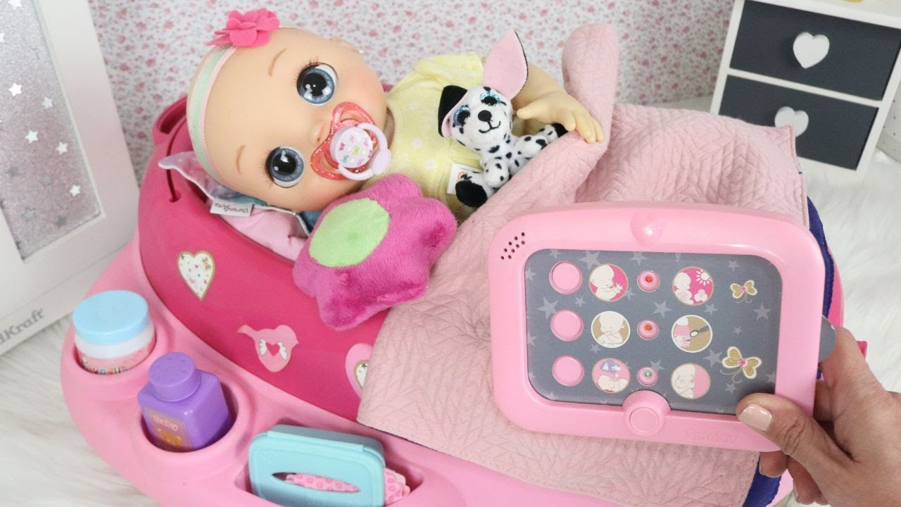 CUIDANDO DA BABY ALIVE BEBÊ LAURINHA NA ROTINA DA NOITE -BABY ALIVE BRASIL
