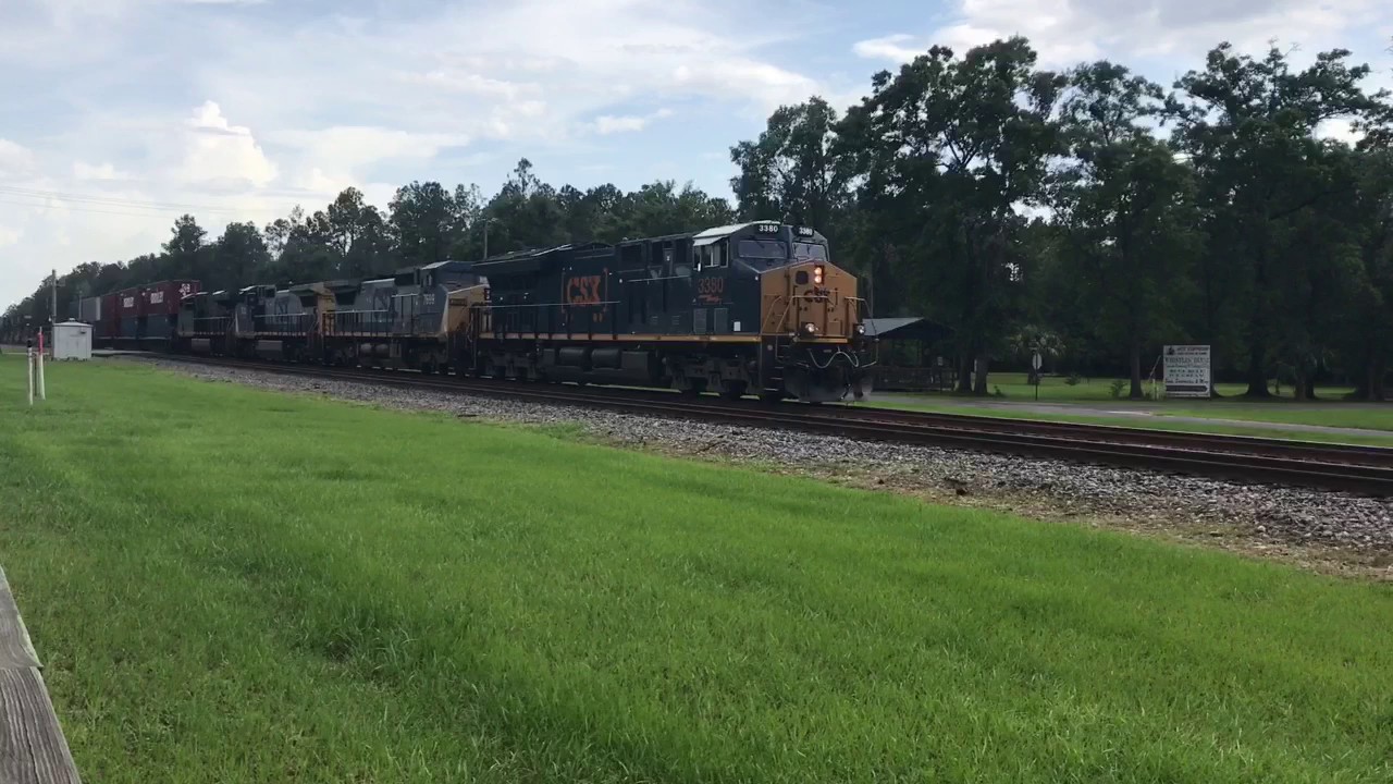 CSX action at Folkston Ga 80 trains in 2 days 5 hours June 22-24 2017 with lots of foreign power
