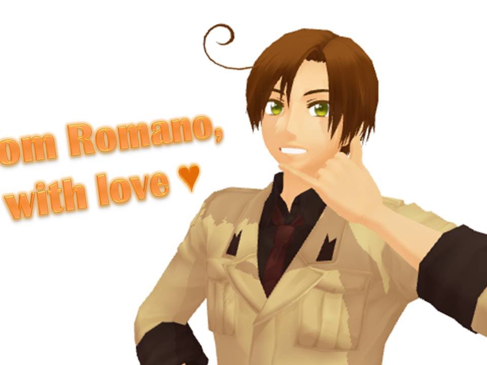 [MMD] When Romano has to call Germany - Axis Powers Hetalia (Sub  English)