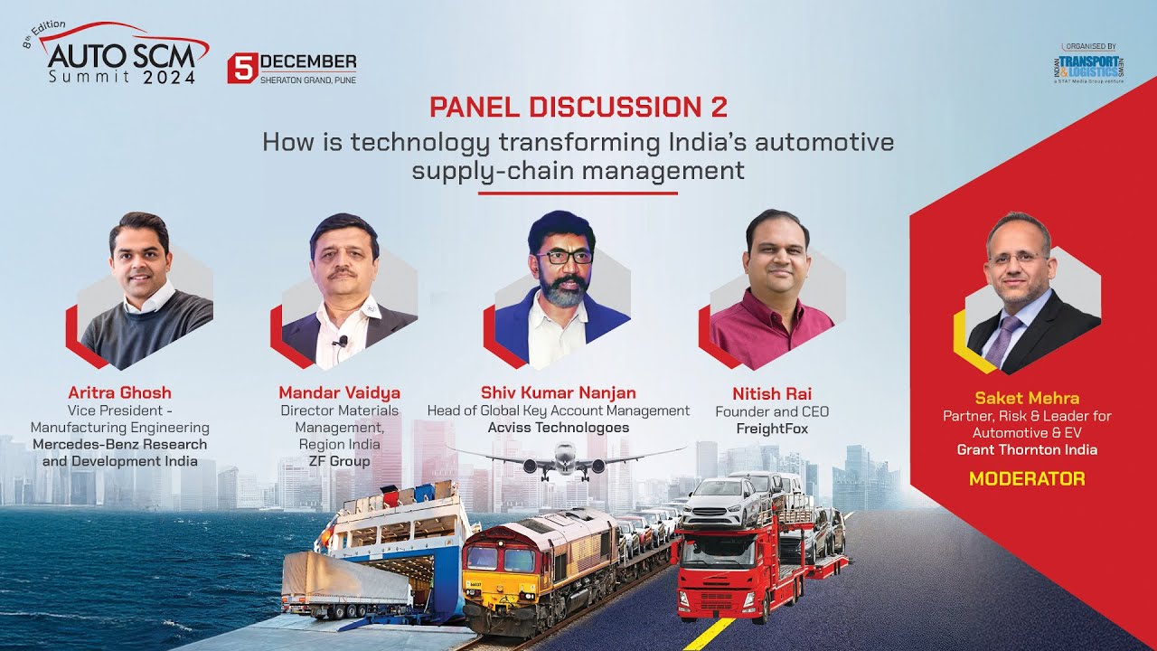 Auto SCM Summit 2024: How is technology transforming India's automotive supply-chain management?
