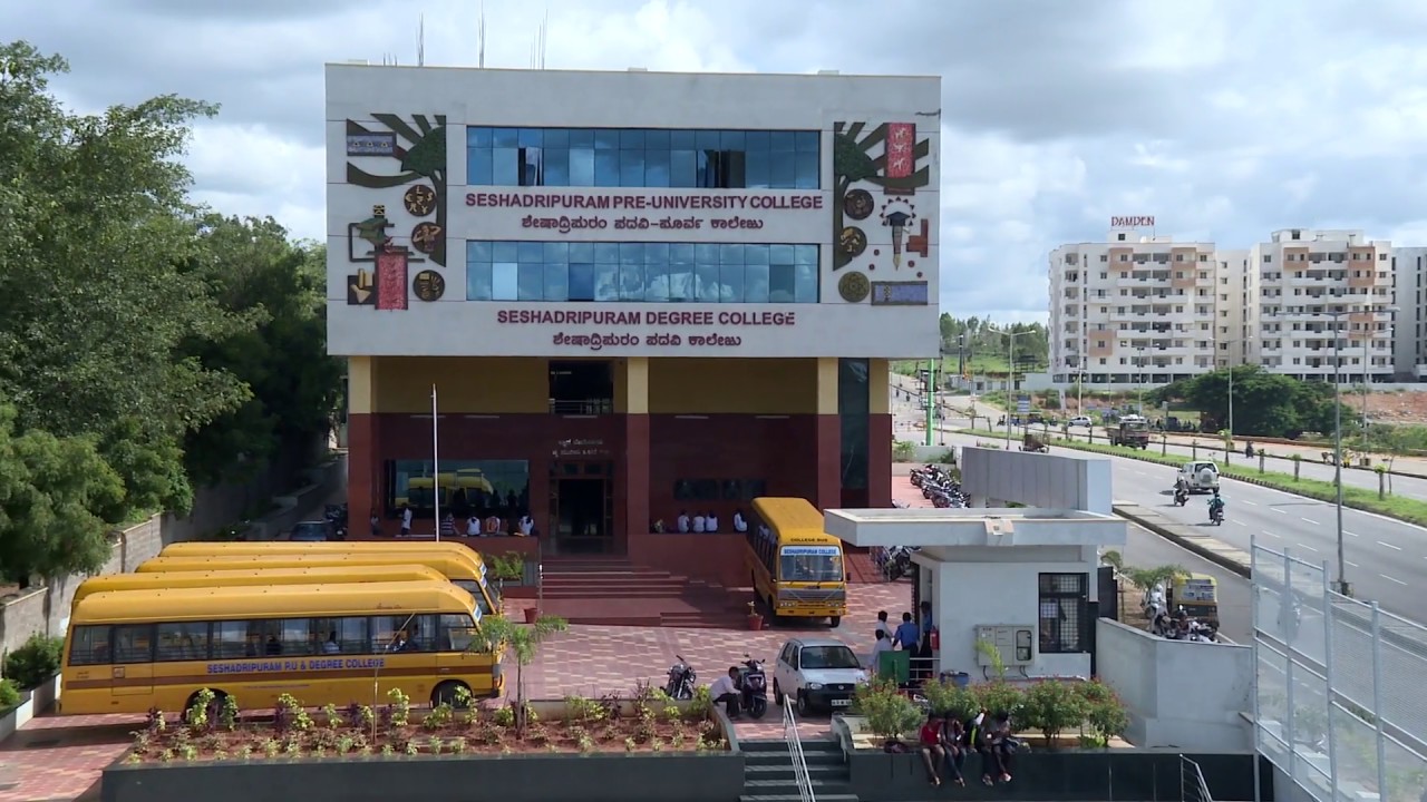 Seshadripuram PU & Degree College Mysore I Видеореклама (1 минута) I Лучший колледж в Майсуре