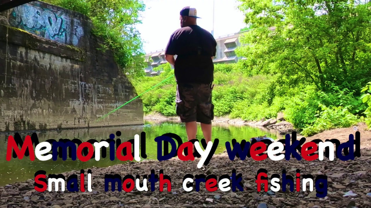 Pittsburgh urban creek fishing