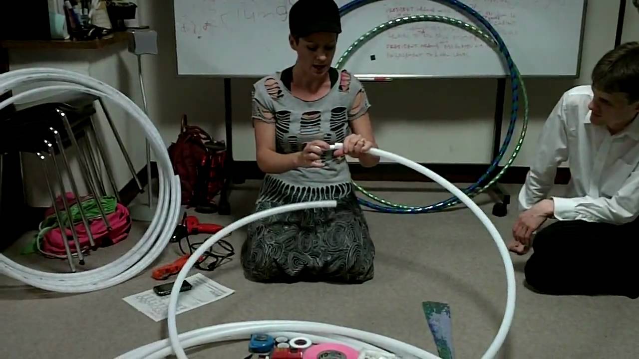 Making a Hoop with PEX & Pop Rivets