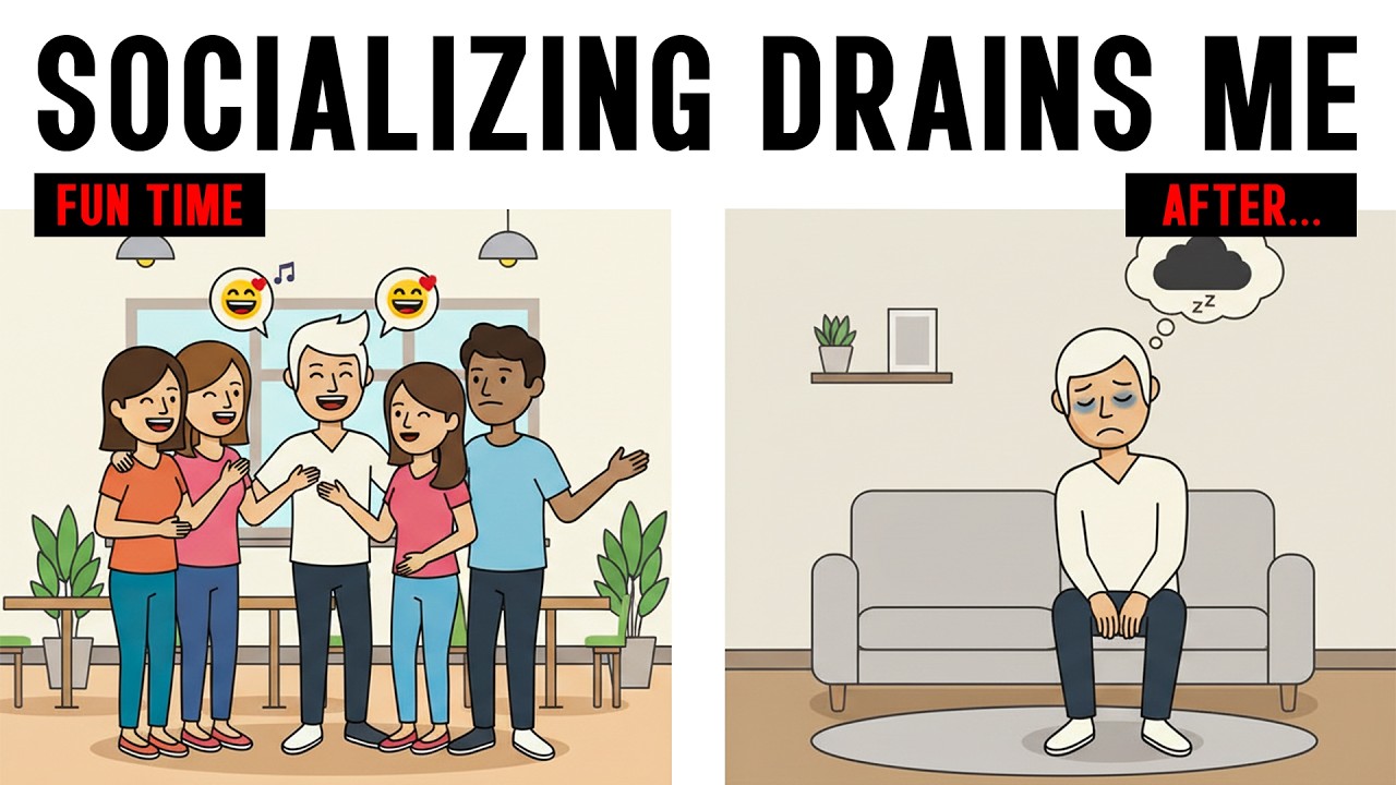This Is Why Socializing Drains You So Much