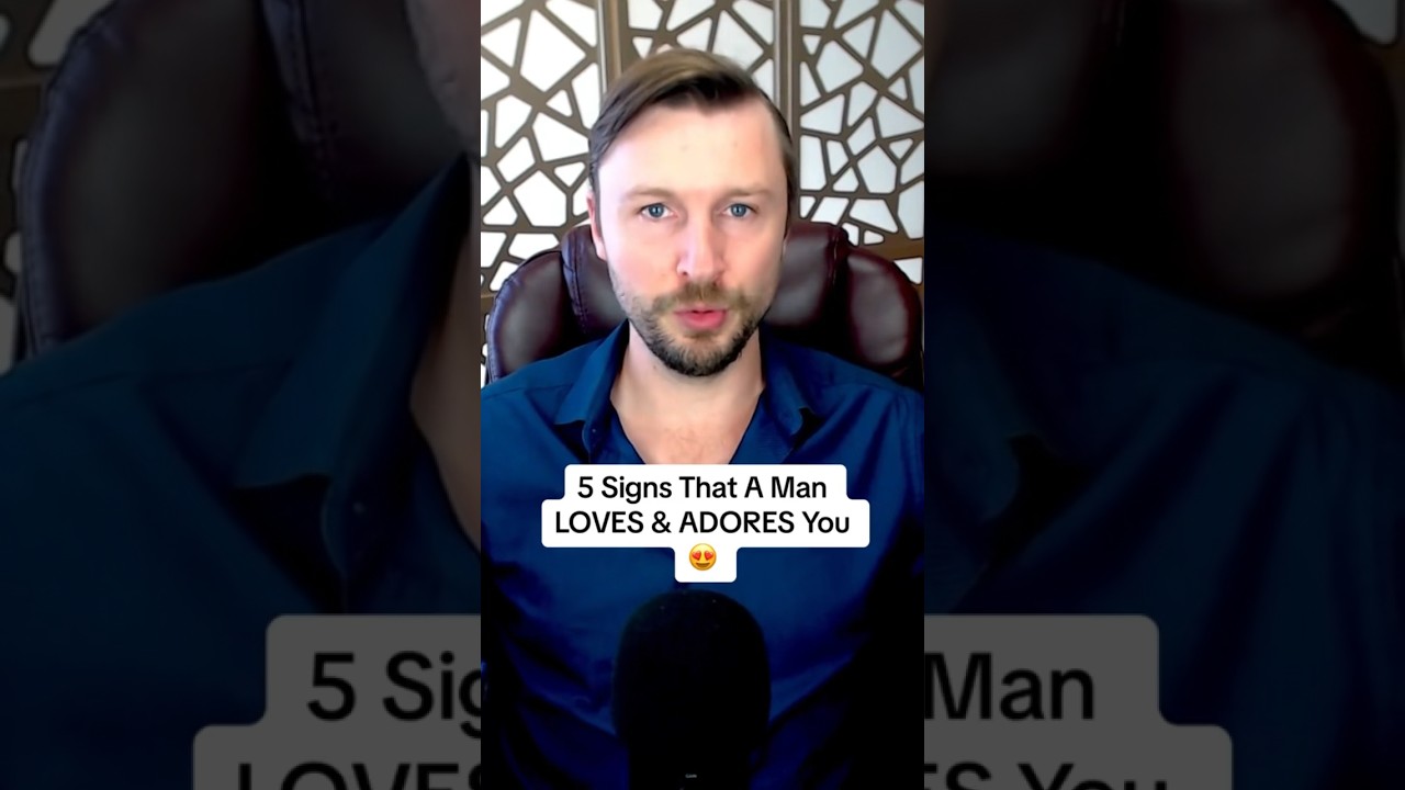 5 Signs That A Man LOVES & ADORES You 😍