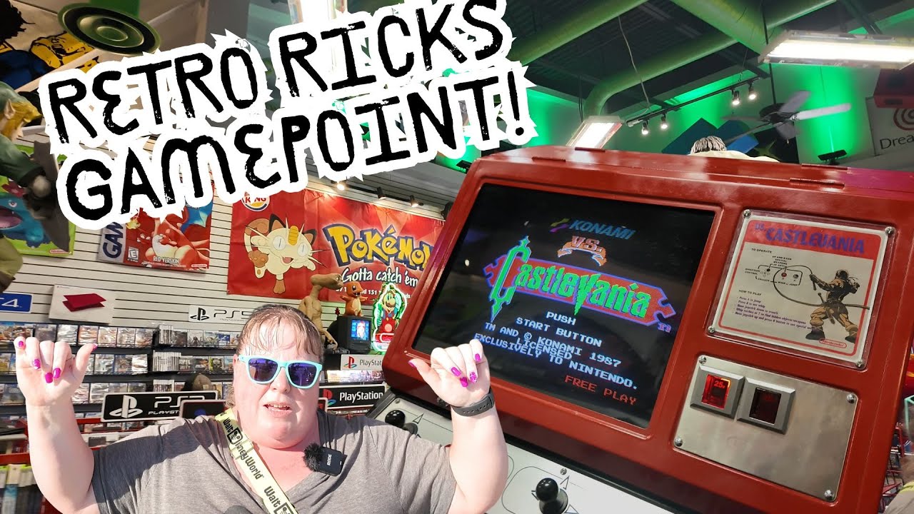 We Found INSANE Retro Games at Retro Rick's Store!