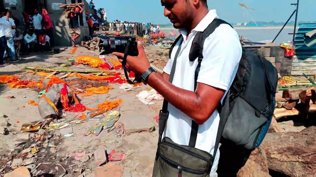 Manikarnika ghat ka video kashi varanasi #manikarnikaghat #kashi #varanasi #uttarpradesh 