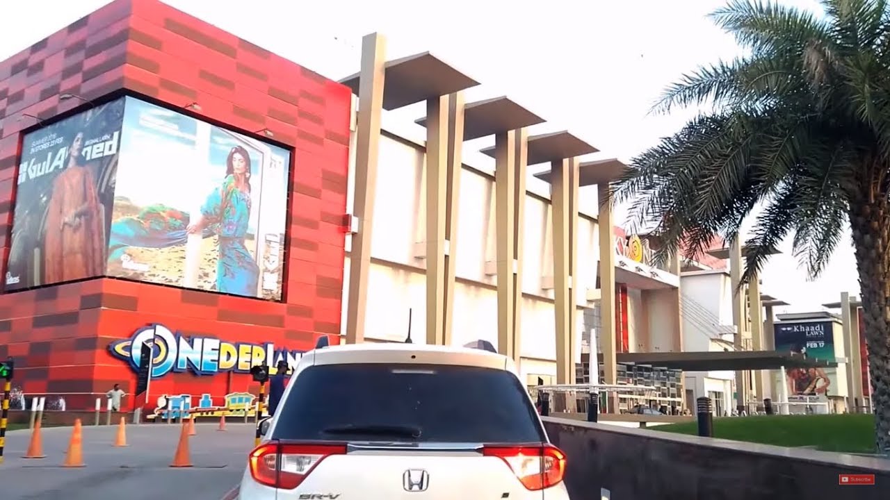 Lucky One Mall Karachi - Entrance and Parking | Largest Mall of Karachi
