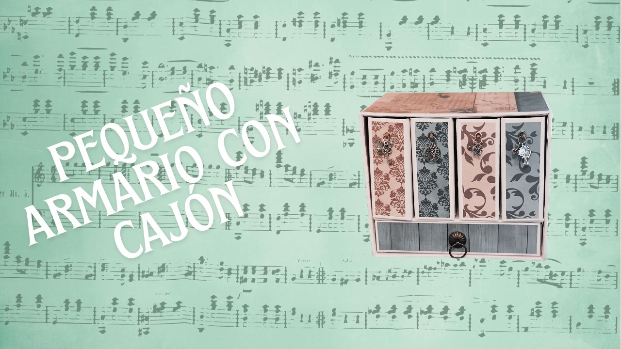 armario 4 albumes con cajon