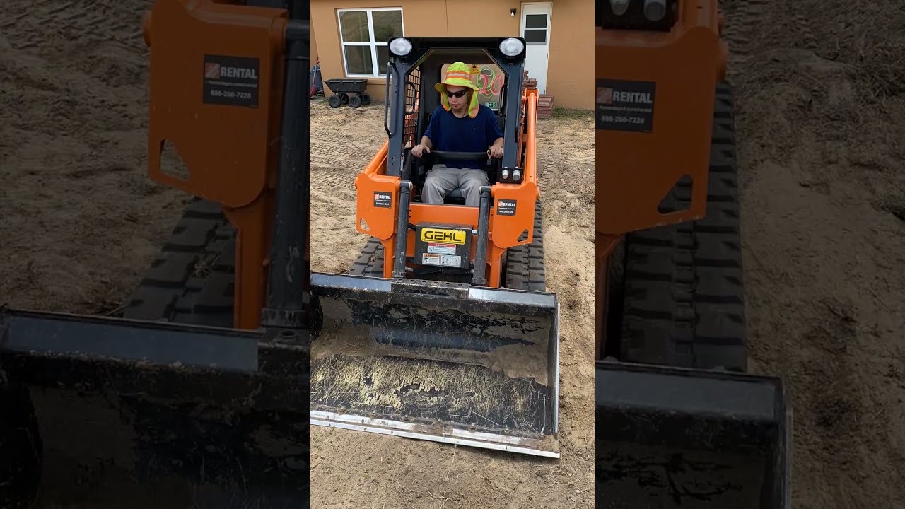 Skid Steer grading