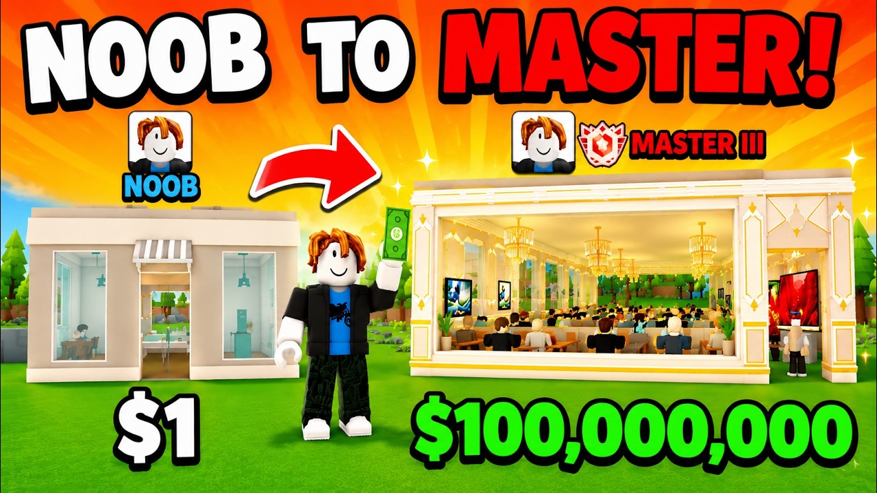 Making The ULTIMATE Restaurant in Run a Restaurant Roblox!