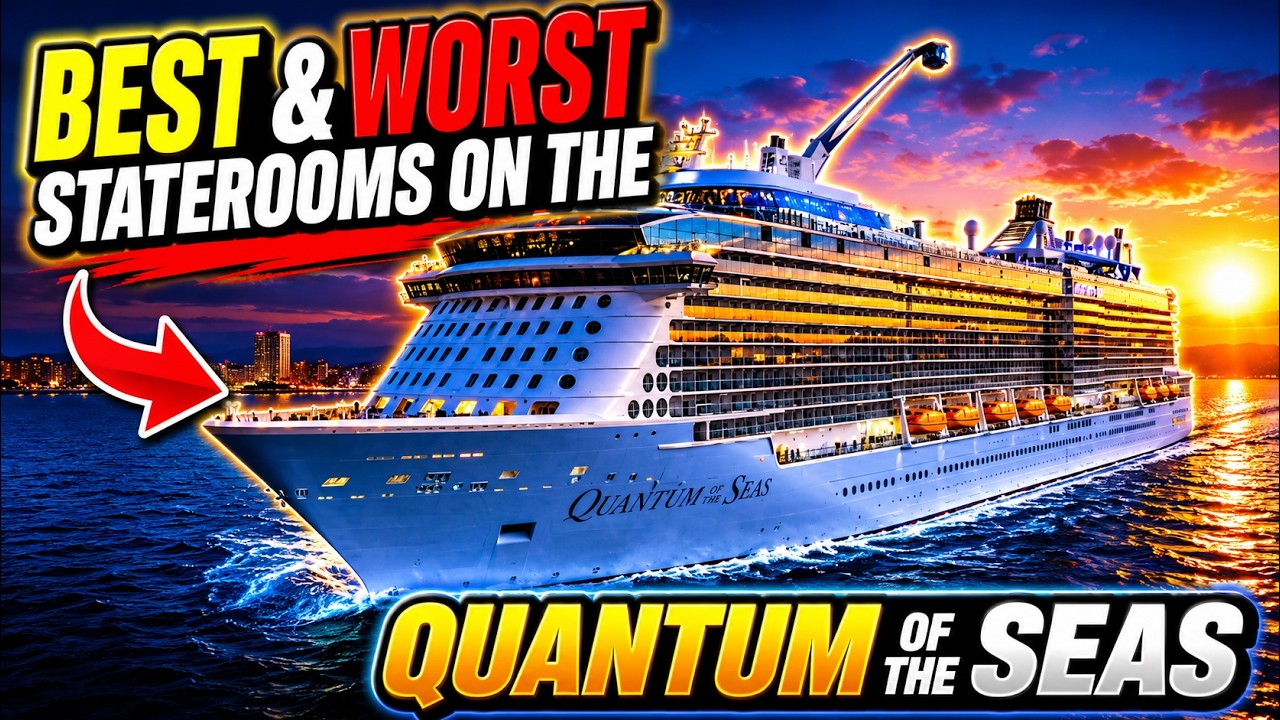 Best & Worst Cruise Staterooms on Royal Caribbean's Quantum of the Seas