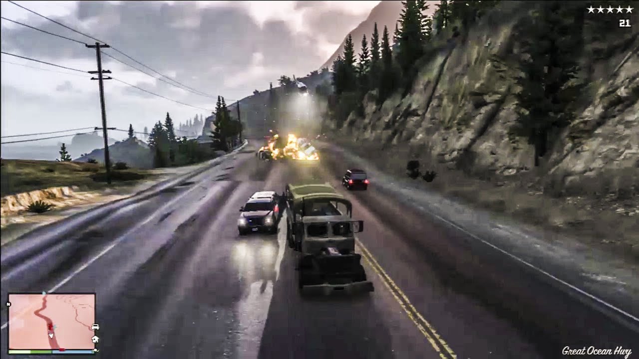 AWESOME 5 STAR ARMY TRUCK RAMPAGE