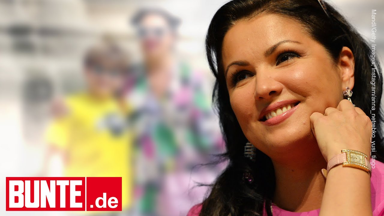 Anna Netrebko - Neues Foto mit Sohn Tiago – und der ist bald größer als sie!