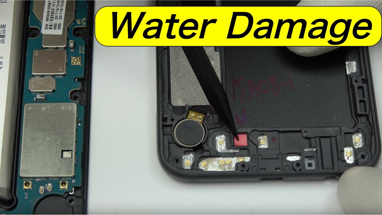 Samsung A6 Water Damage - How to repair it