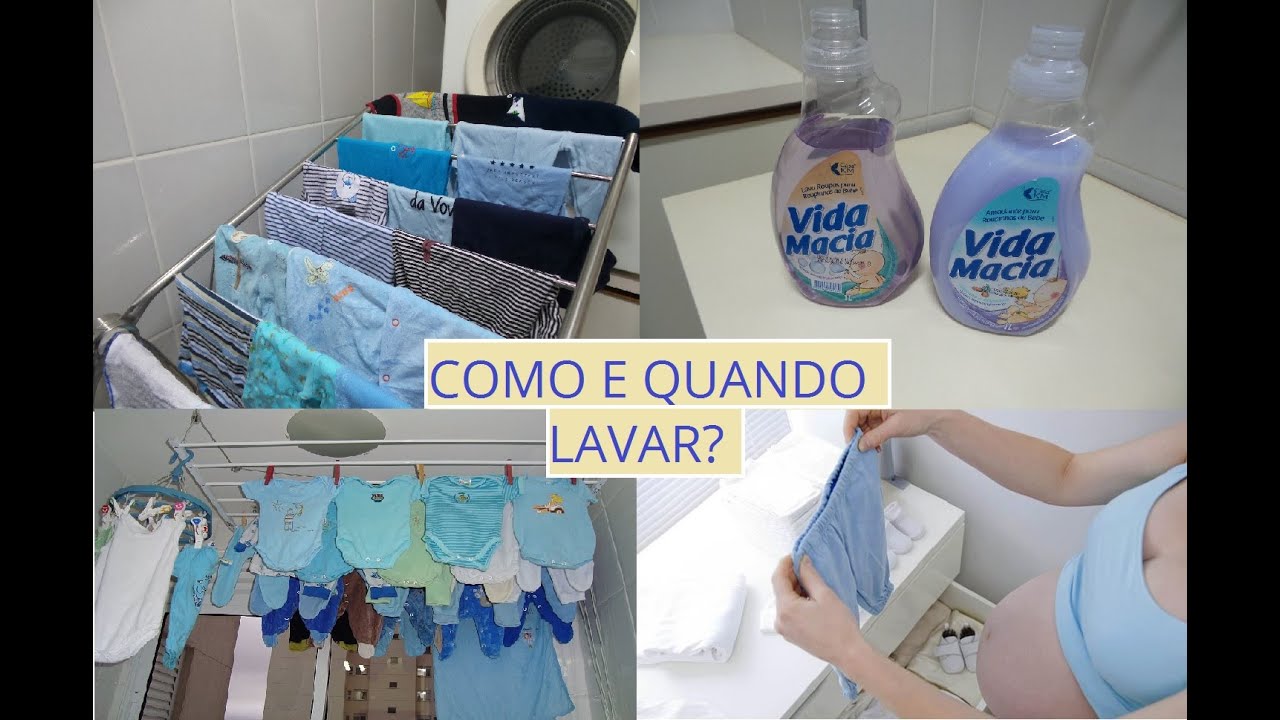 LAVANDO AS ROUPINHAS DO BEBÊ  |  MÔNICA MEDEIROS ❤