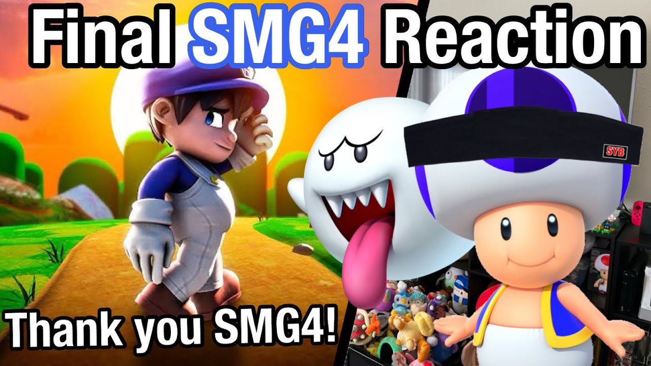 “SMG4: THE END” - Andy(Me) and Boo FINAL SMG4 Reaction 