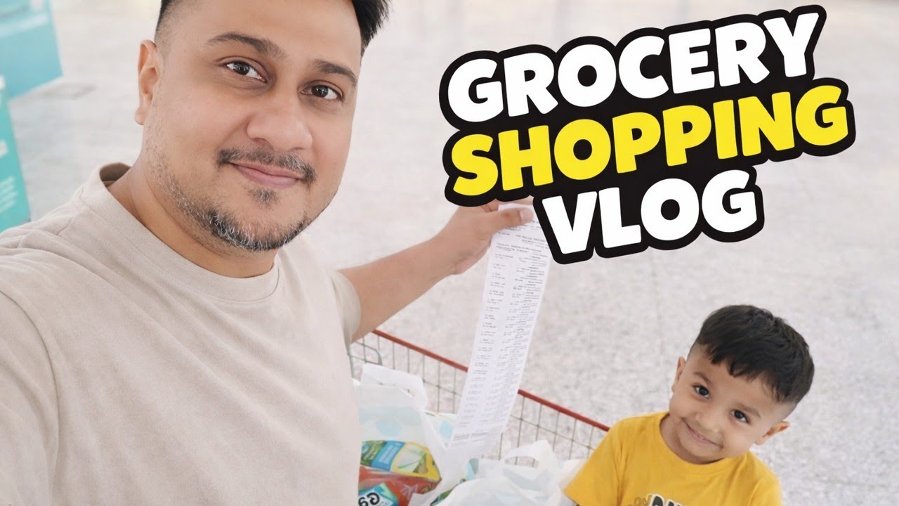 Grocery Shopping Vlog Pakistan 🛒🛍️ || Roy goes Grocery Shopping 😊😍
