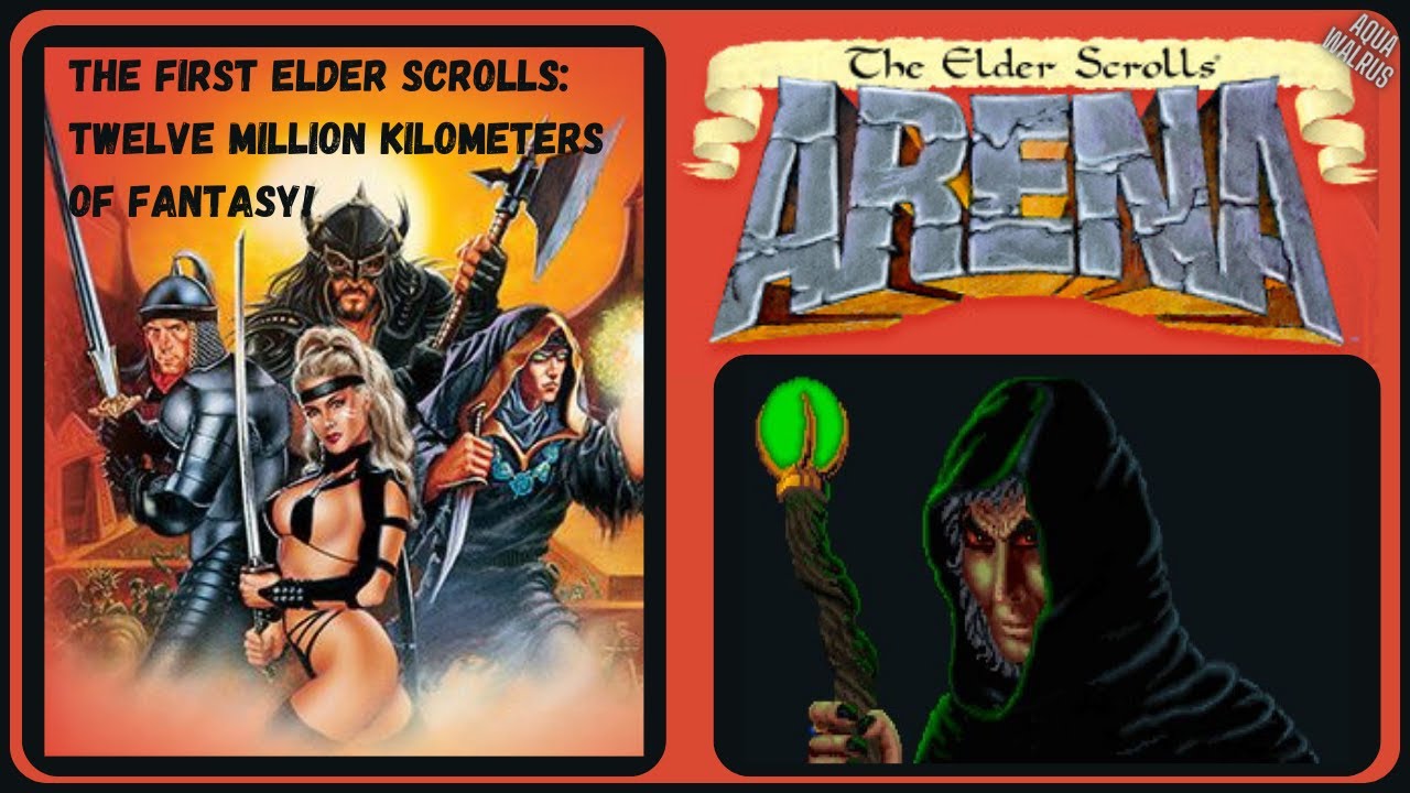 The Elder Scrolls: Arena | Пиксельное фэнтези | Обзор и прохождение