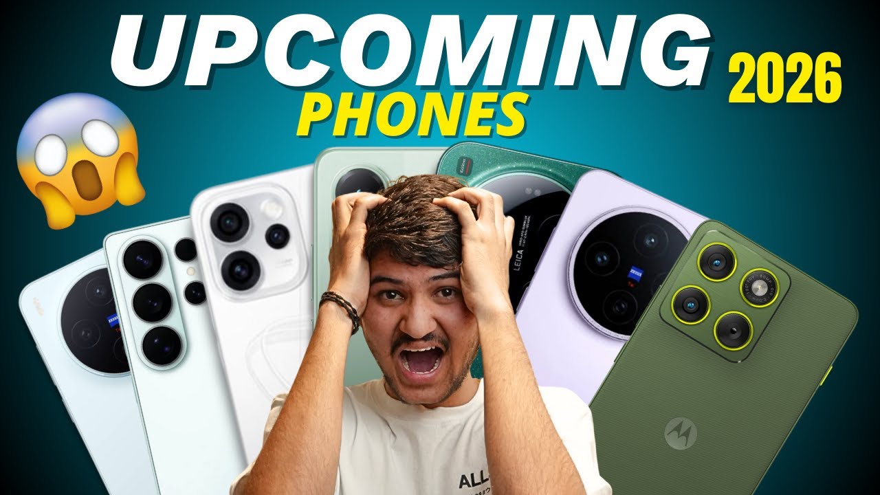 Top 5 Upcoming Smartphones of February 2026 🔥 Big Battery, Crazy Cameras!