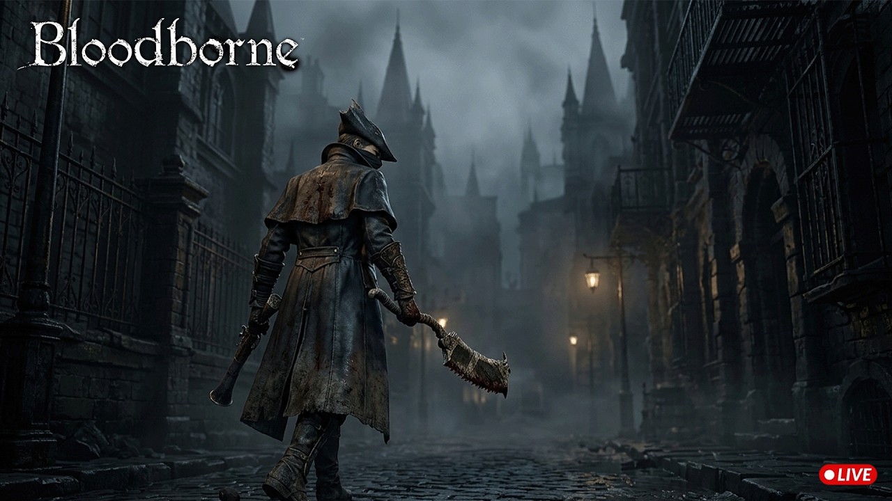 🔴Exploring The Nighmare – Bloodborne Live Gameplay Day 5 #ps5gaming