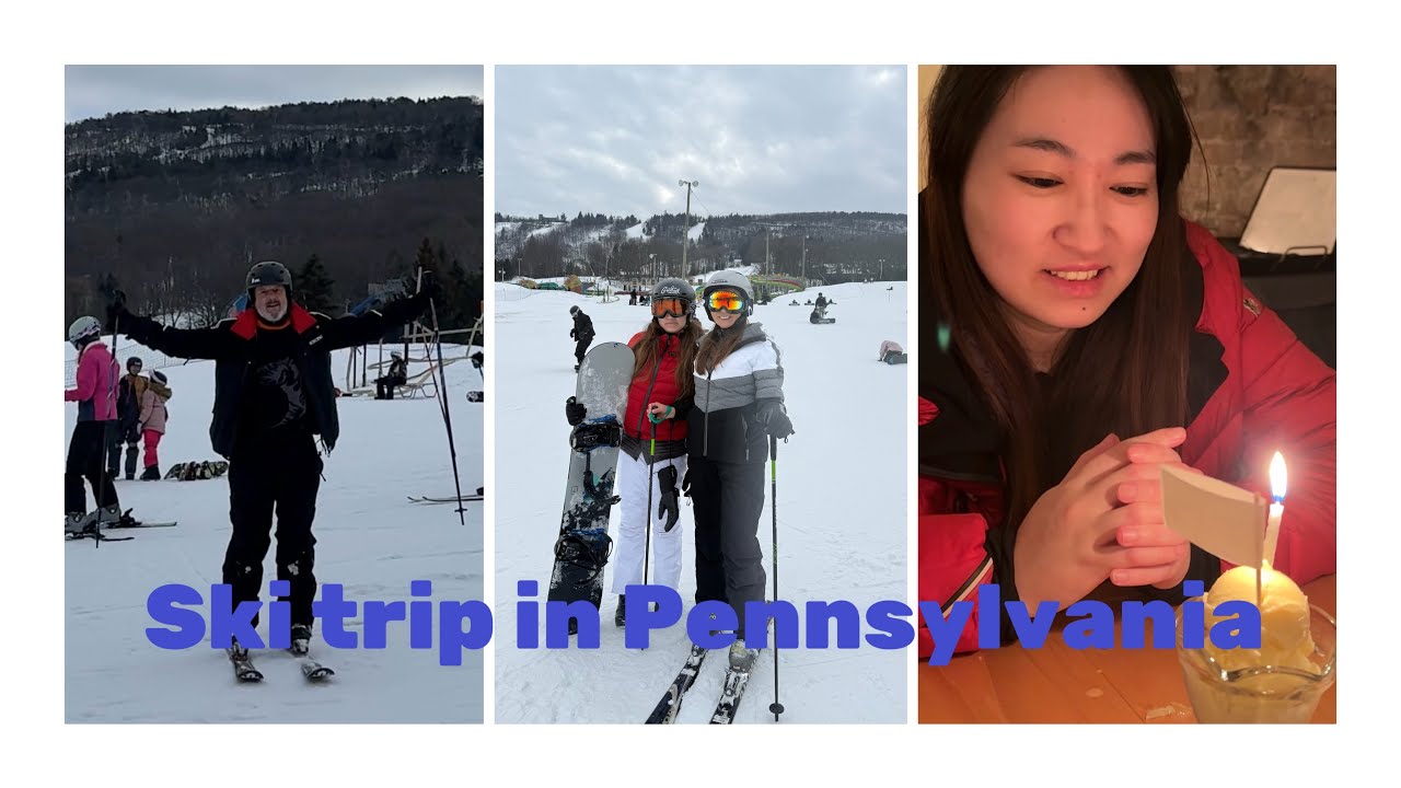 Ski vlog in Pennsylvania 