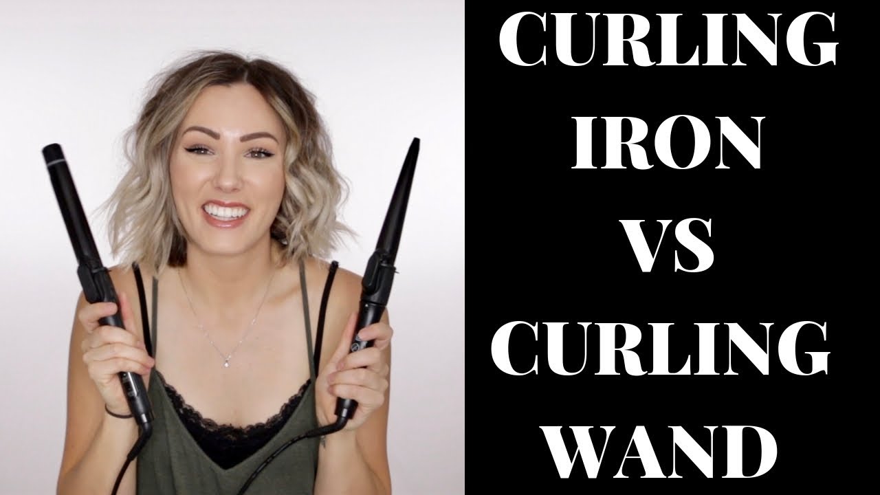 CURLING IRON VS WAND || what's the difference?