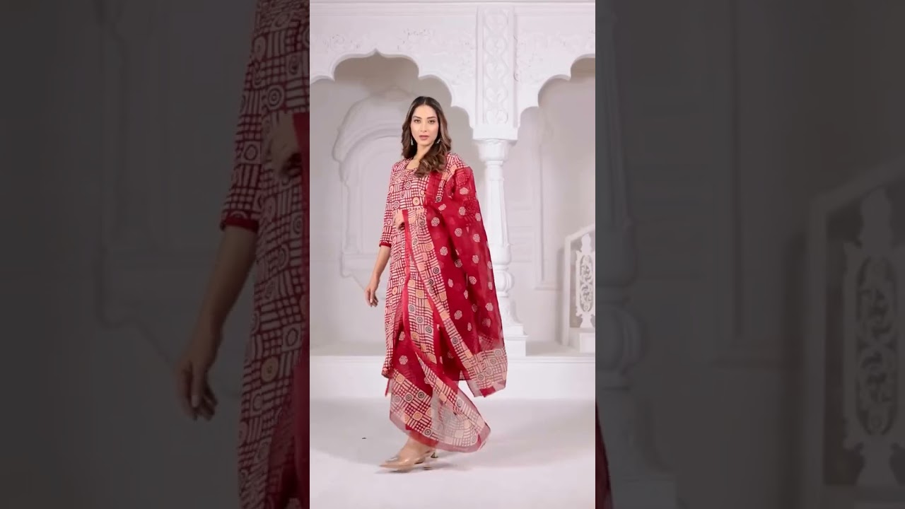 😍Pranjul New Volume 25❤️&zwj;🩹✨️Straight Pant Set #pranjal #cotton #fullset #fashion