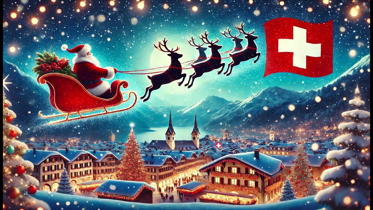 Switzerland 4K MONTREUX CHRISTMAS MARKET - the Best in Switzerland #montreuxnoel #christmasmarkets