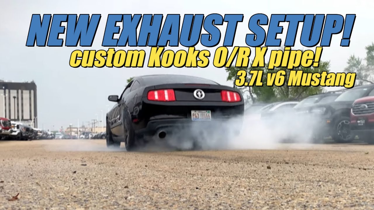 X pipe vs Divorced midpipe - 3.7L V6 Mustang