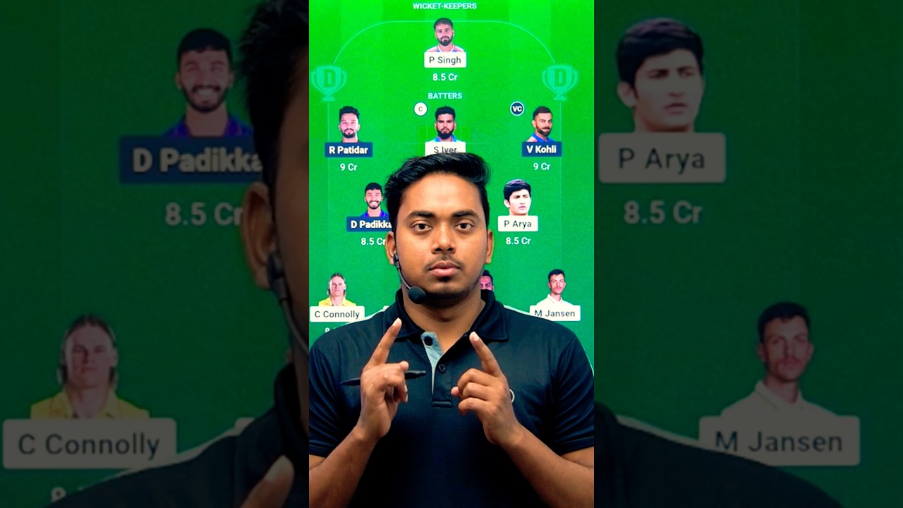 PBKS vs RCB Dream11 Prediction PBKS vs RCB Dream11 Team PBKS vs RCB Dream11 Prediction