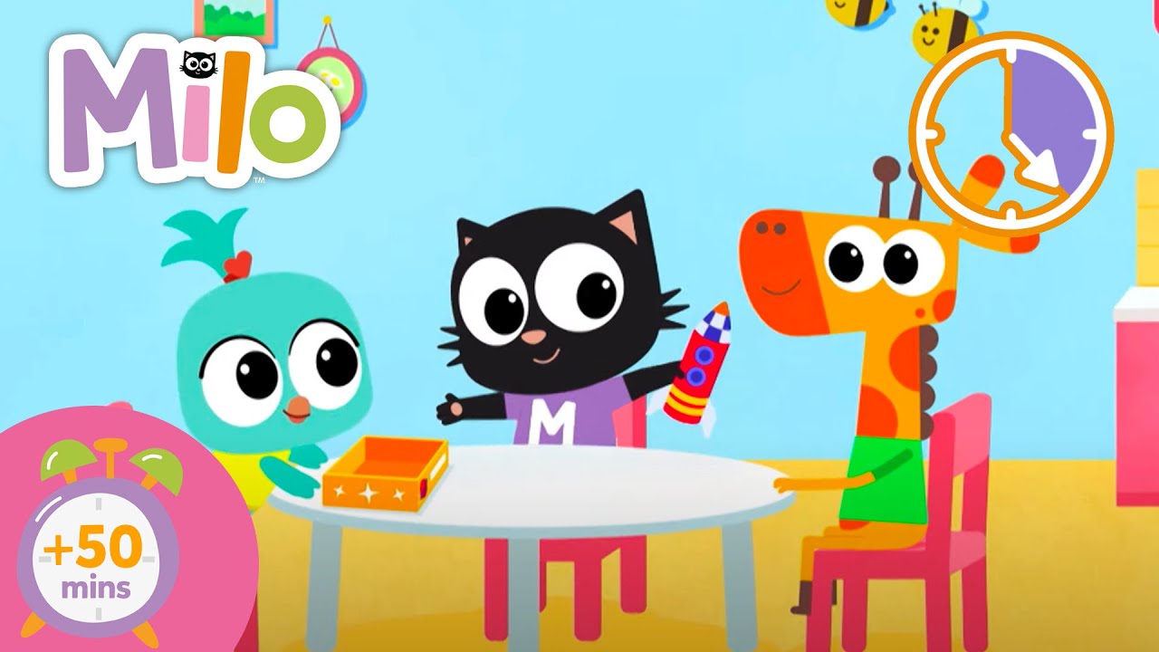 The MOST FUN Activities and Episodes of Milo 😻 | +50 minutes | Crafts + games + episodes