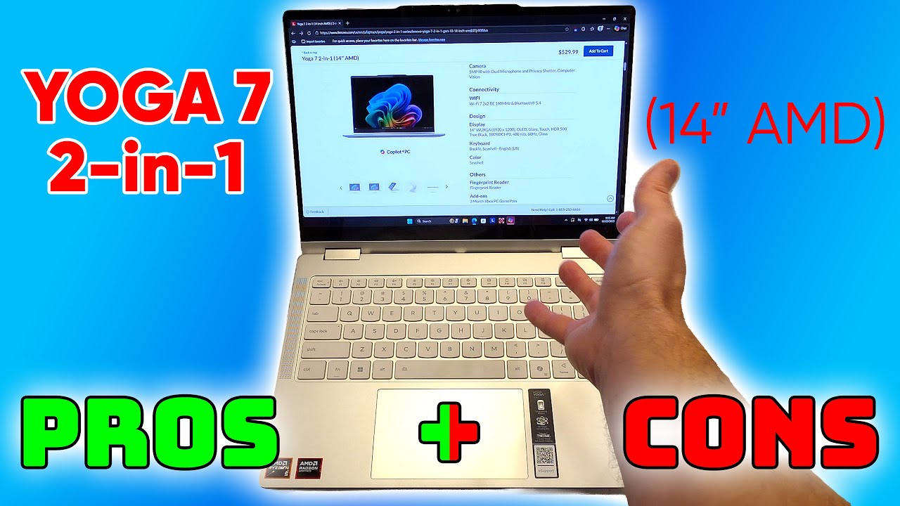 Новый Lenovo Yoga 7 2-в-1 (14
