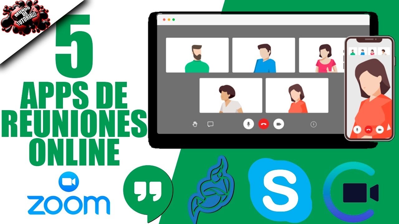 5 MEJORES APLICACIONES PARA HACER VIDEOCONFERENCIAS Y REUNIONES EN L&Iacute;NEA 2020