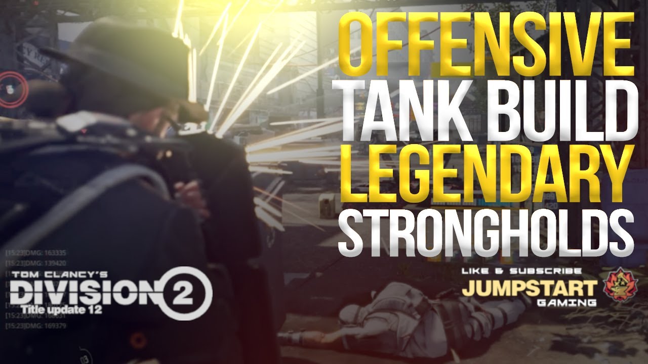 The Best Offensive Tank Build in The Division 2 - Legendary Deflector Shield