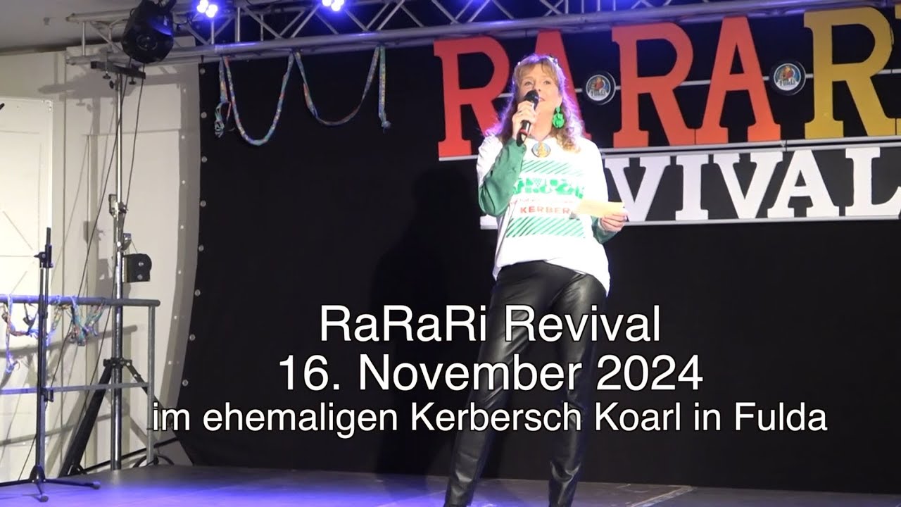 RaRaRi Revival im ehemaligen Kerbersch Koarl Fulda (Kaufhaus Kerber) - 16.11.2024
