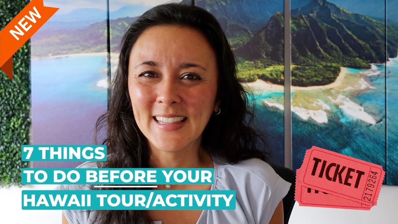 7 Things to Do BEFORE Your Hawaii Tour/Activity (2024) #traveltips